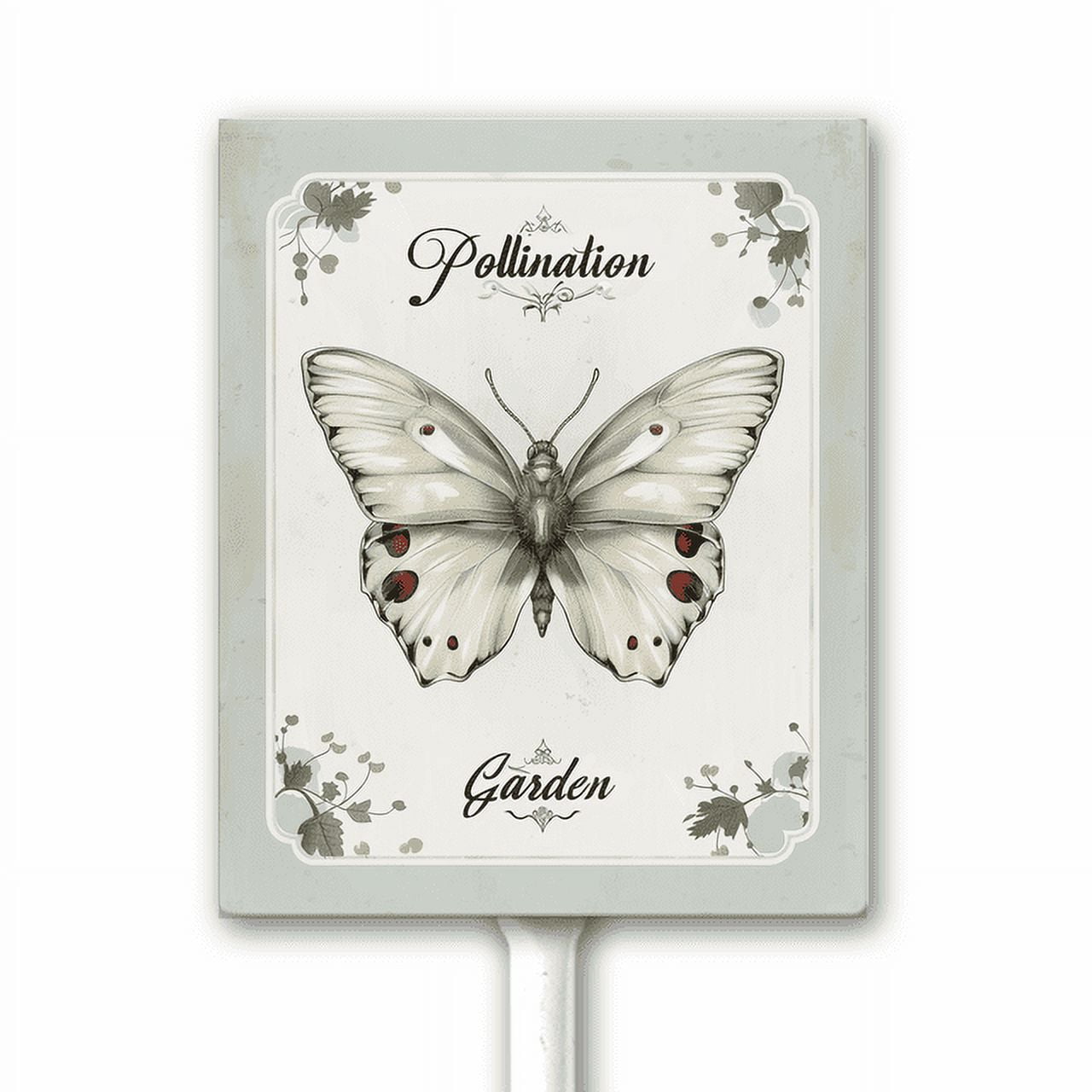 Pollinator Habitat sign, Pollinator Garden Sign, Butterfly Garden Sign ...