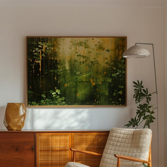 Pollock Poster - Forest, Colorful Wall Art As Pollock Print, Abstract Pollock Art Jackson Pollock, Trendy Wall Art, Famous Art Wall Art, Modern Wall Decor, 24x36 UNFRAMED