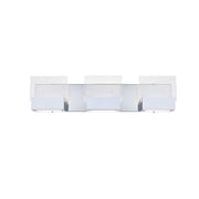 Pollux 3 light Chrome LED Wall Sconce