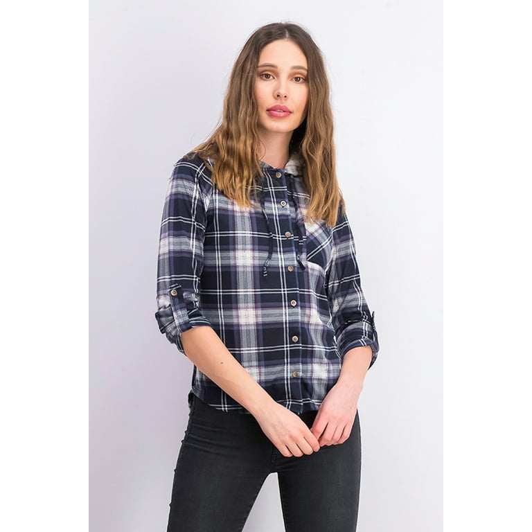 Polly and esther outlet hooded flannel