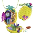 thumbnail image 1 of Polly Pocket 2-in-1 Pineapple Purse Playset with Micro Polly and Lila Dolls and Accessories, 1 of 7