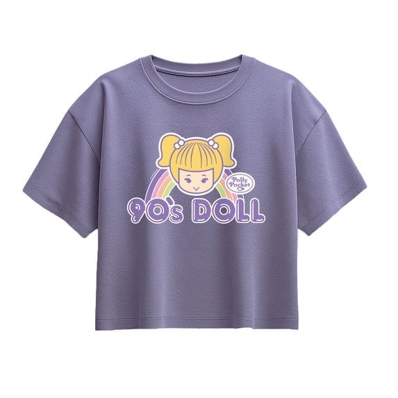Polly Pocket - 90's Doll - Youth Girls Boxy T-Shirt