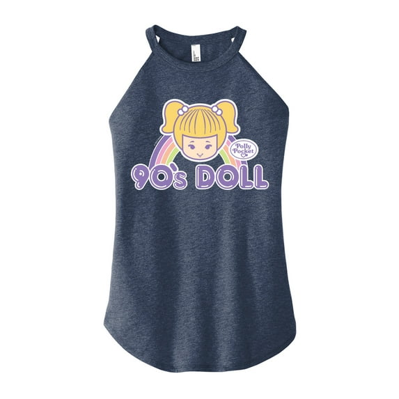 Polly Pocket - 90S Doll - Juniors High Neck Tank Top