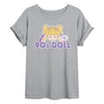 thumbnail image 1 of Polly Pocket - 90S Doll - Juniors Ideal Flowy Muscle T-Shirt, 1 of 5