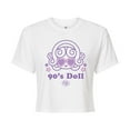 thumbnail image 1 of Polly Pocket - 90S Doll Sunglasses - Junior's - Women's Cropped T-shirt, 1 of 5