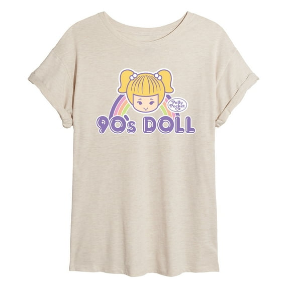 Polly Pocket - 90S Doll - Women's Oversized Graphic T-Shirt