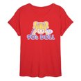 thumbnail image 1 of Polly Pocket - 90S Doll - Women's Oversized Graphic T-Shirt, 1 of 4