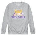 thumbnail image 1 of Polly Pocket - 90s Doll - Men's Crew Neck Fleece Pullover, 1 of 4