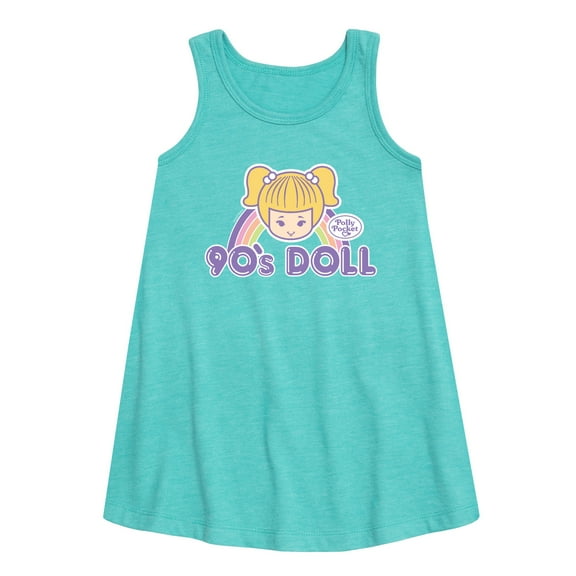 Polly Pocket - 90s Doll - Toddler And Girls A-line Dress
