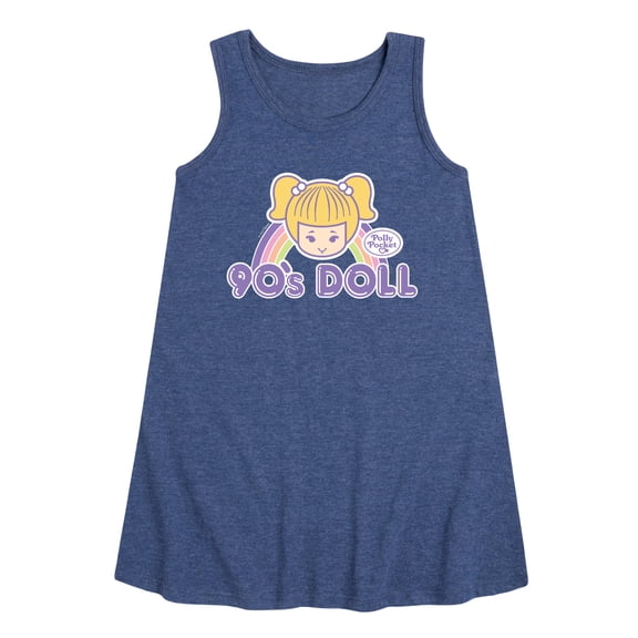 Polly Pocket - 90s Doll - Toddler And Girls A-line Dress