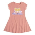 thumbnail image 1 of Polly Pocket - 90s Doll - Toddler And Youth Girls Fit And Flare Dress, 1 of 1