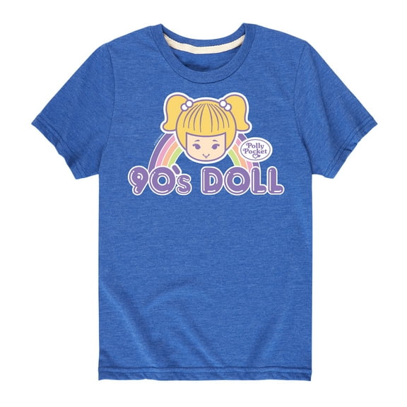 Polly Pocket - 90s Doll - Toddler And Youth Short Sleeve Graphic T-Shirt