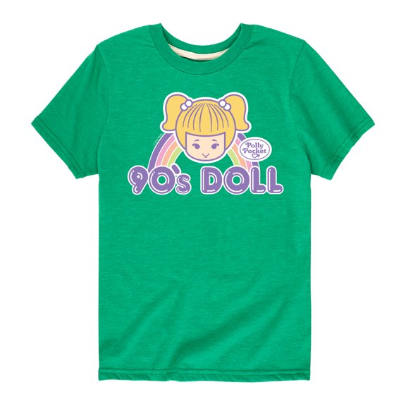 Polly Pocket - 90s Doll - Toddler And Youth Short Sleeve Graphic T-Shirt