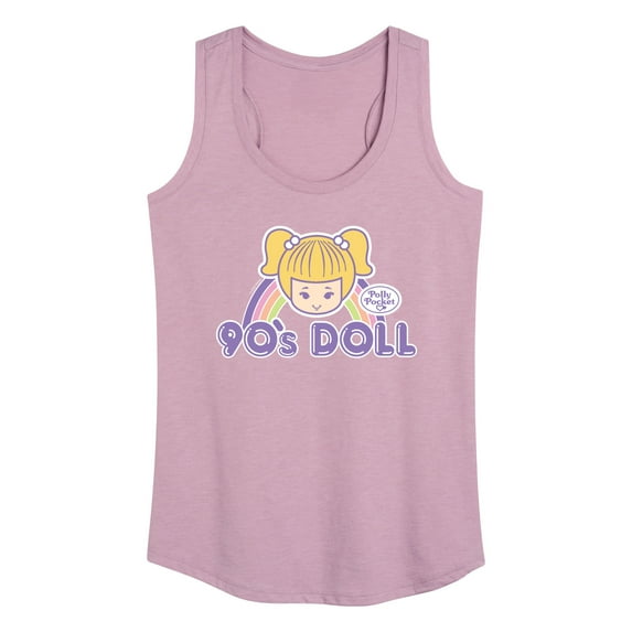 Polly Pocket - 90s Doll - Women's Racerback Tank Top