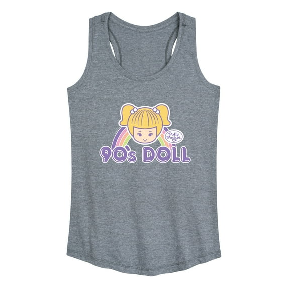 Polly Pocket - 90s Doll - Women's Racerback Tank Top