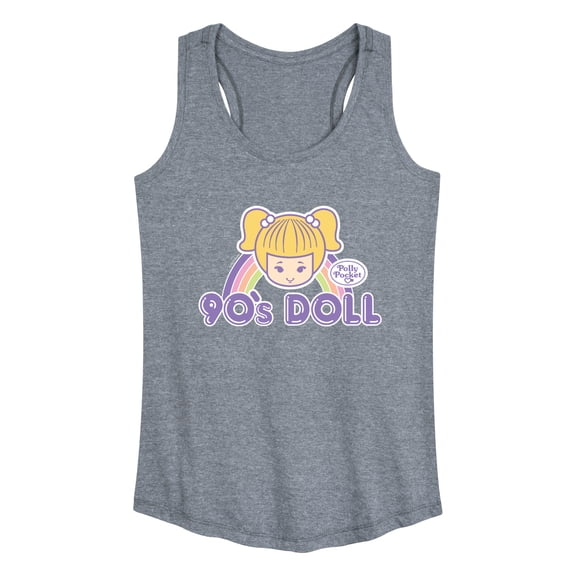 Polly Pocket - 90s Doll - Women's Racerback Tank Top