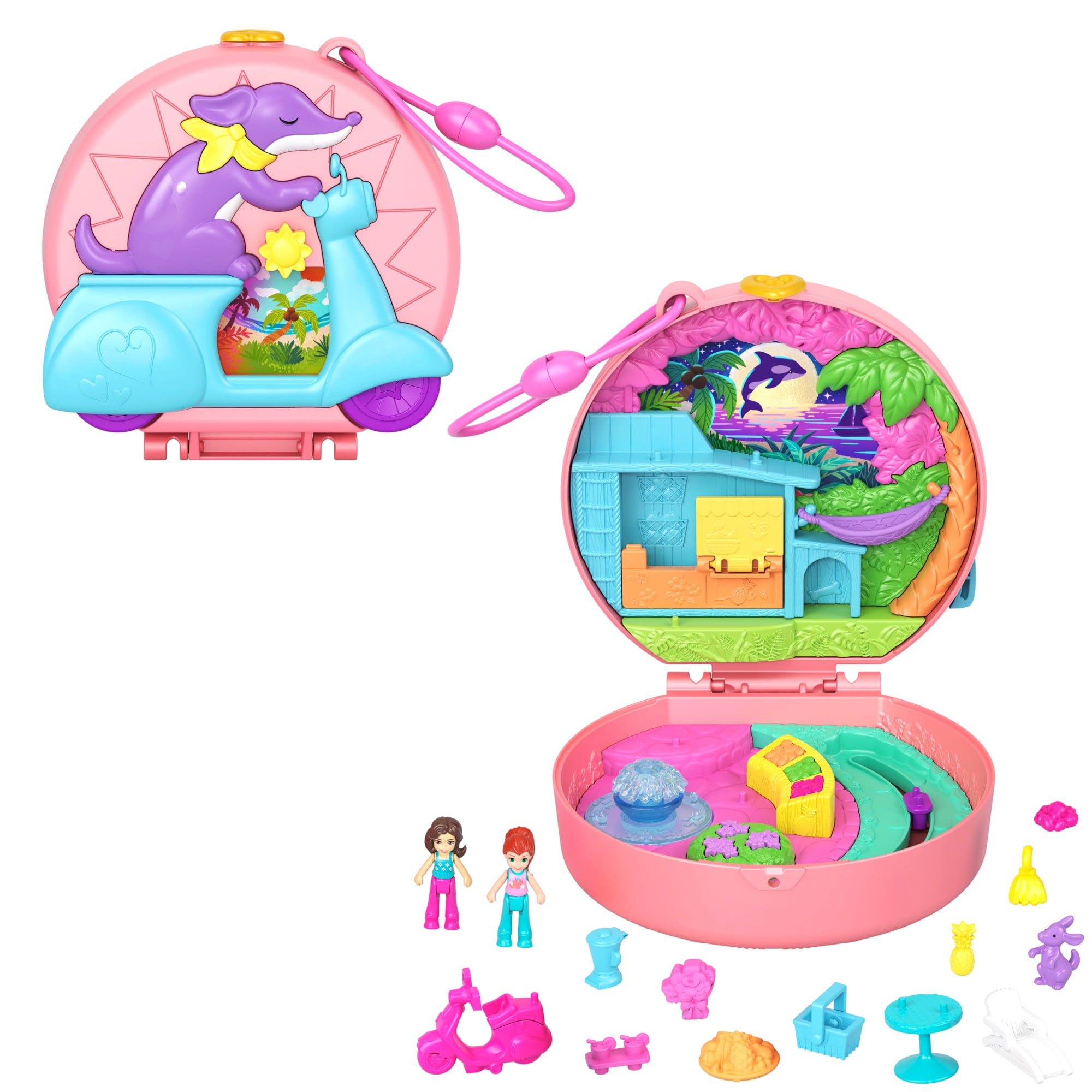 polly pocket sex toy Polly Pocket Sweethearts Compact Valentine's Playset main image 0