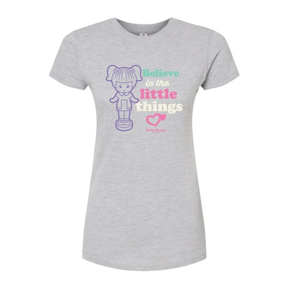 Polly Pocket - Believe In The Little Things - Junior's Fitted Graphic T-Shirt