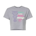 thumbnail image 1 of Polly Pocket - Believe In The Little Things - Juniors Cropped Cotton Blend T-Shirt, 1 of 4