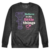Polly Pocket - Believe In The Little Things - Men's Crew Neck Fleece Pullover