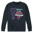 thumbnail image 1 of Polly Pocket - Believe In The Little Things - Men's Crew Neck Fleece Pullover, 1 of 4