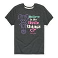 thumbnail image 1 of Polly Pocket - Believe In The Little Things - Toddler And Youth Short Sleeve Graphic T-Shirt, 1 of 4
