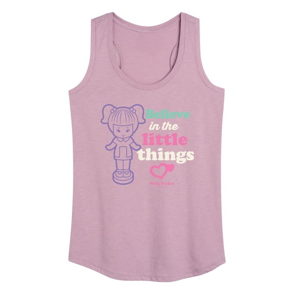 Polly Pocket - Believe In The Little Things - Women's Racerback Tank Top