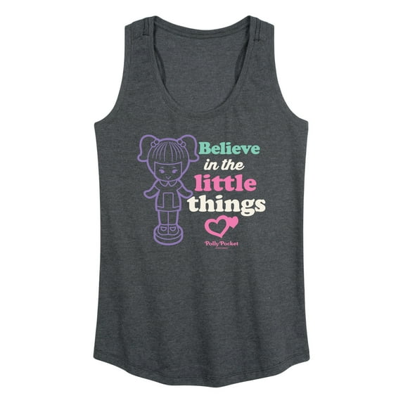 Polly Pocket - Believe In The Little Things - Women's Racerback Tank Top
