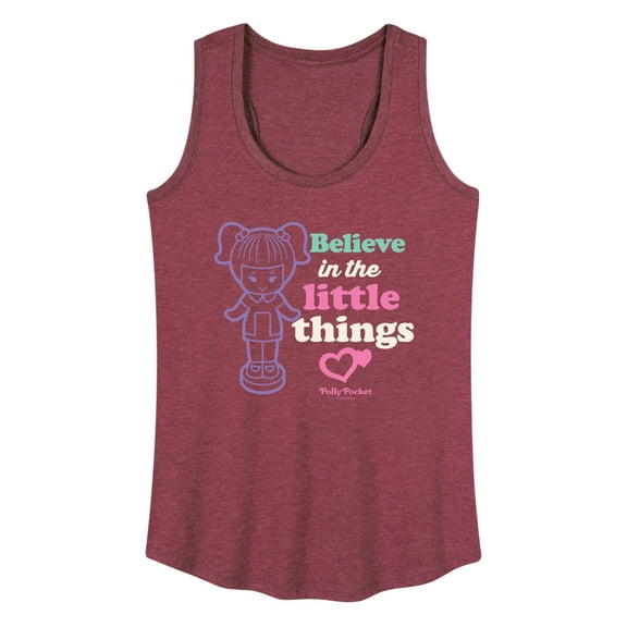 Polly Pocket - Believe In The Little Things - Women's Racerback Tank Top