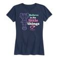 thumbnail image 1 of Polly Pocket - Believe In The Little Things - Women's Short Sleeve Graphic T-Shirt, 1 of 4