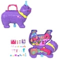 thumbnail image 1 of Polly Pocket Celebration Kitty Playset with 2 Micro Dolls, 23 Surprise Accessories Including Pets, Birthday Party with Ferris Wheel Ride, 1 of 7