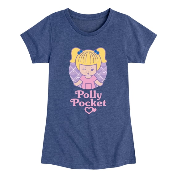 Polly Pocket - Doll - Youth Girls Fitted Short Sleeve T-Shirt