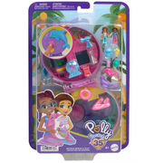 Polly Pocket Dolphin Rescue & Play Compact with 2 Micro Dolls Toy New With Tag