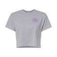 thumbnail image 1 of Polly Pocket - Front Logo And Back Case Grid - Junior's - Women's Cropped T-shirt, 1 of 5