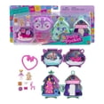 thumbnail image 1 of Polly Pocket Holiday Connects Bundle, Stackable Compact Playset with Micro Doll Accessories, & Pet, Mini Toys, Travel Toys, 1 of 6