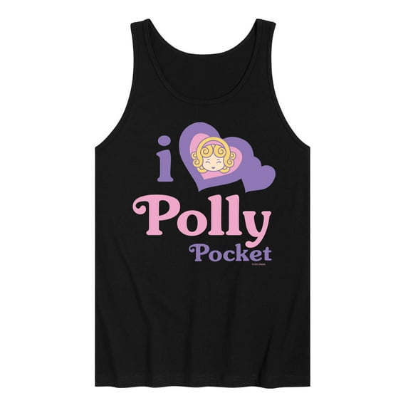 Polly Pocket - I Love Polly Pocket - Men's Jersey Tank Top