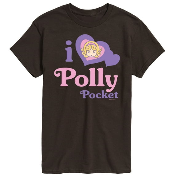 Polly Pocket - I Love Polly Pocket - Men's Short Sleeve Graphic T-Shirt