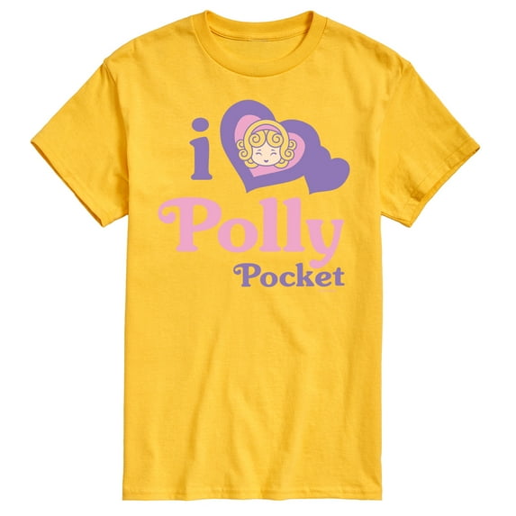 Polly Pocket - I Love Polly Pocket - Men's Short Sleeve Graphic T-Shirt