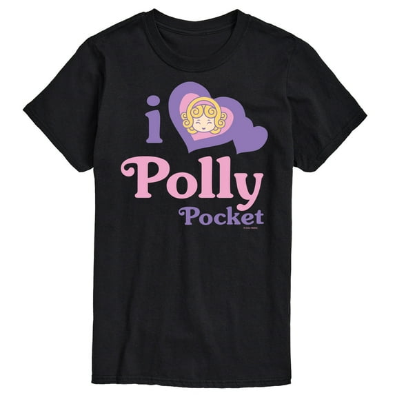 Polly Pocket - I Love Polly Pocket - Men's Short Sleeve Graphic T-Shirt