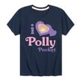 thumbnail image 1 of Polly Pocket - I Love Polly Pocket - Toddler And Youth Short Sleeve Graphic T-Shirt, 1 of 4