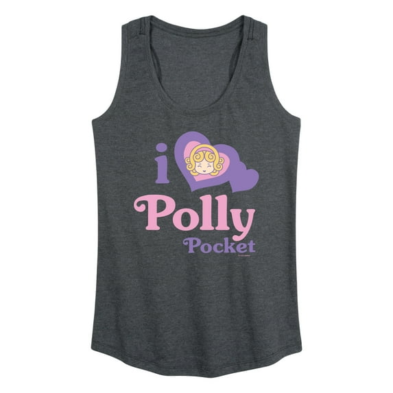 Polly Pocket - I Love Polly Pocket - Women's Racerback Tank Top