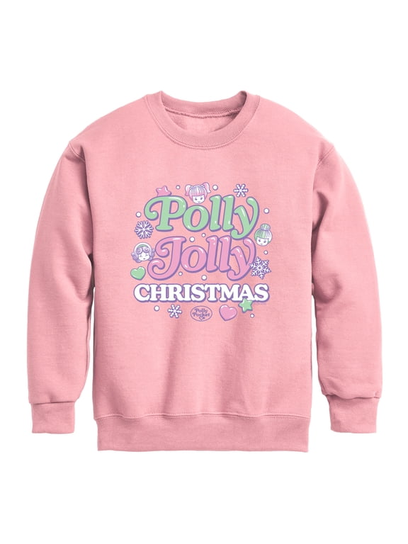 - Jolly Christmas Boys' Graphic Long Sleeve Fleece Sweatshirt