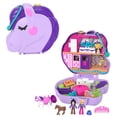 thumbnail image 1 of Polly Pocket Jumpin' Style Pony Compact Playset with 2 Micro Dolls & Accessories, Travel Toys, 1 of 7