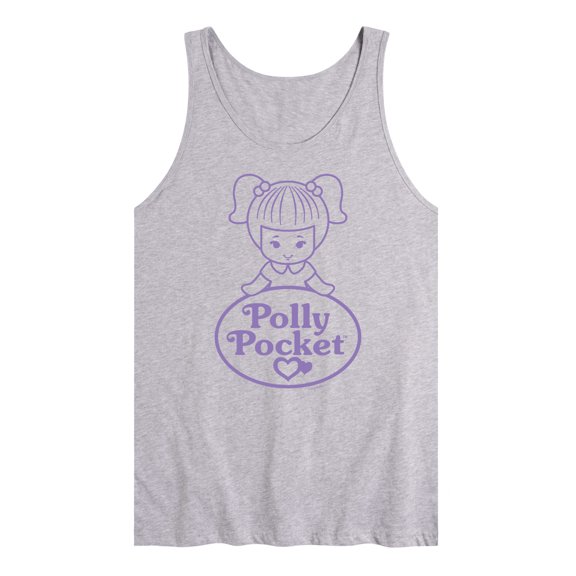 Polly Pocket - Logo And Doll - Men's Jersey Tank Top
