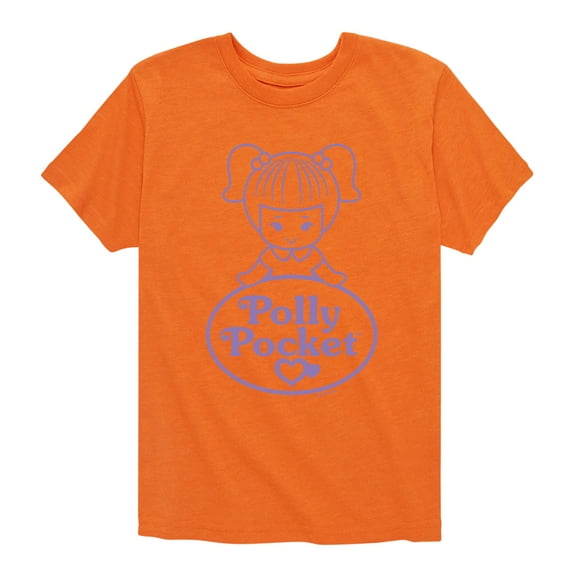 Polly Pocket - Logo And Doll - Toddler And Youth Short Sleeve Graphic T-Shirt