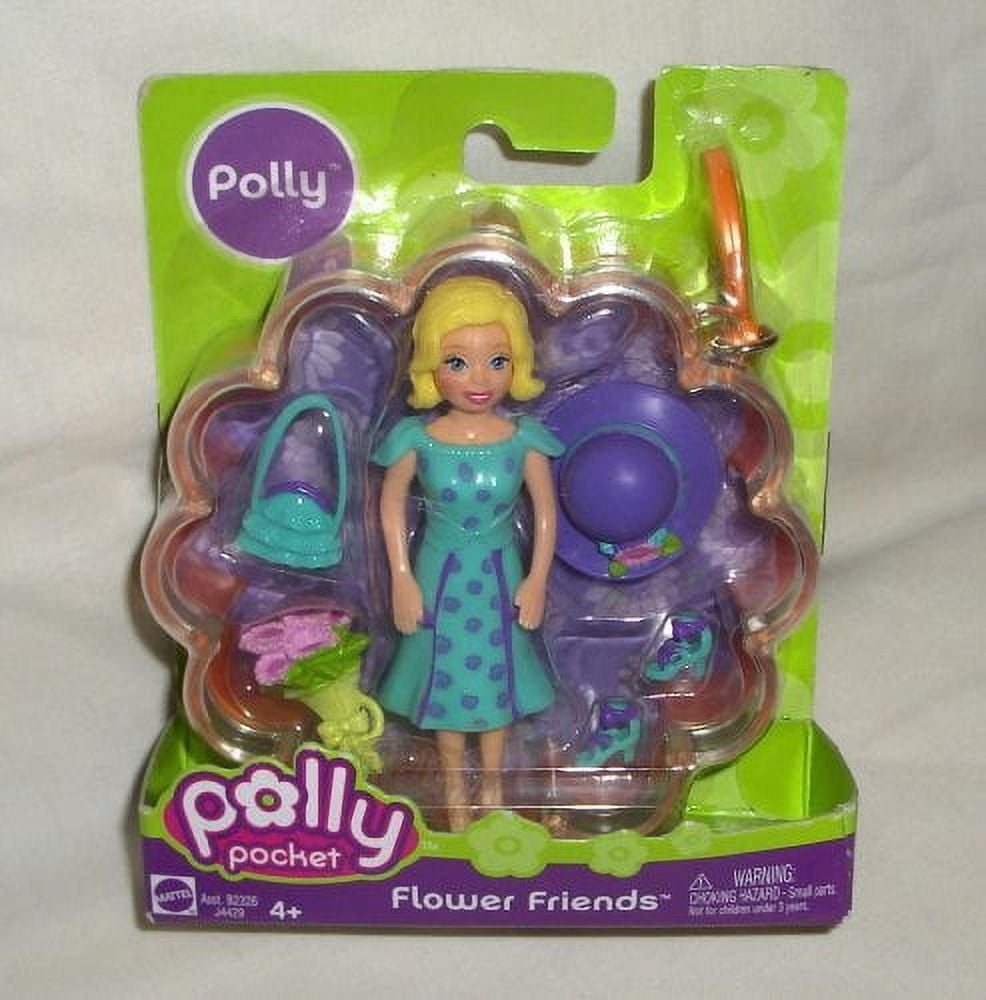 Polly Pocket Mini Flower Friends Polly with Accessories 