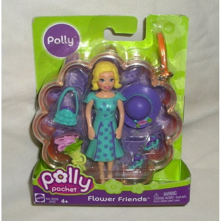 Polly Pocket Mini Flower Friends Polly with Accessories Walmart