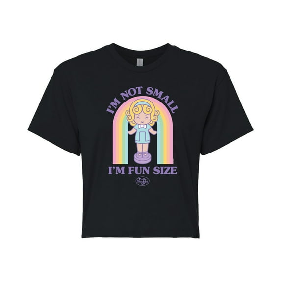 Polly Pocket - Not Small Fun Size - Junior's - Women's Cropped T-shirt