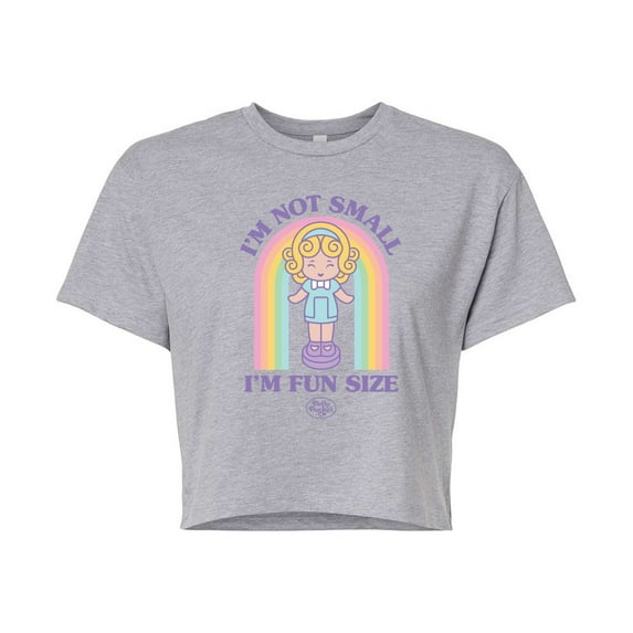 Polly Pocket - Not Small Fun Size - Junior's - Women's Cropped T-shirt