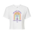 thumbnail image 1 of Polly Pocket - Not Small Fun Size - Junior's - Women's Cropped T-shirt, 1 of 5